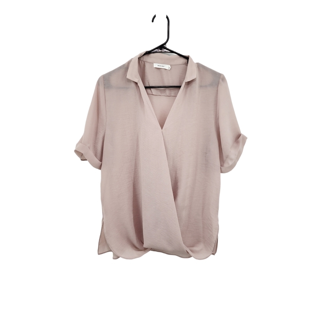 Mod Ref Women's Wrap Style V-neck Top - S